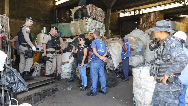 Operação Hefesto reforça fiscalização para coibir receptação e comércio ilegal em Contagem