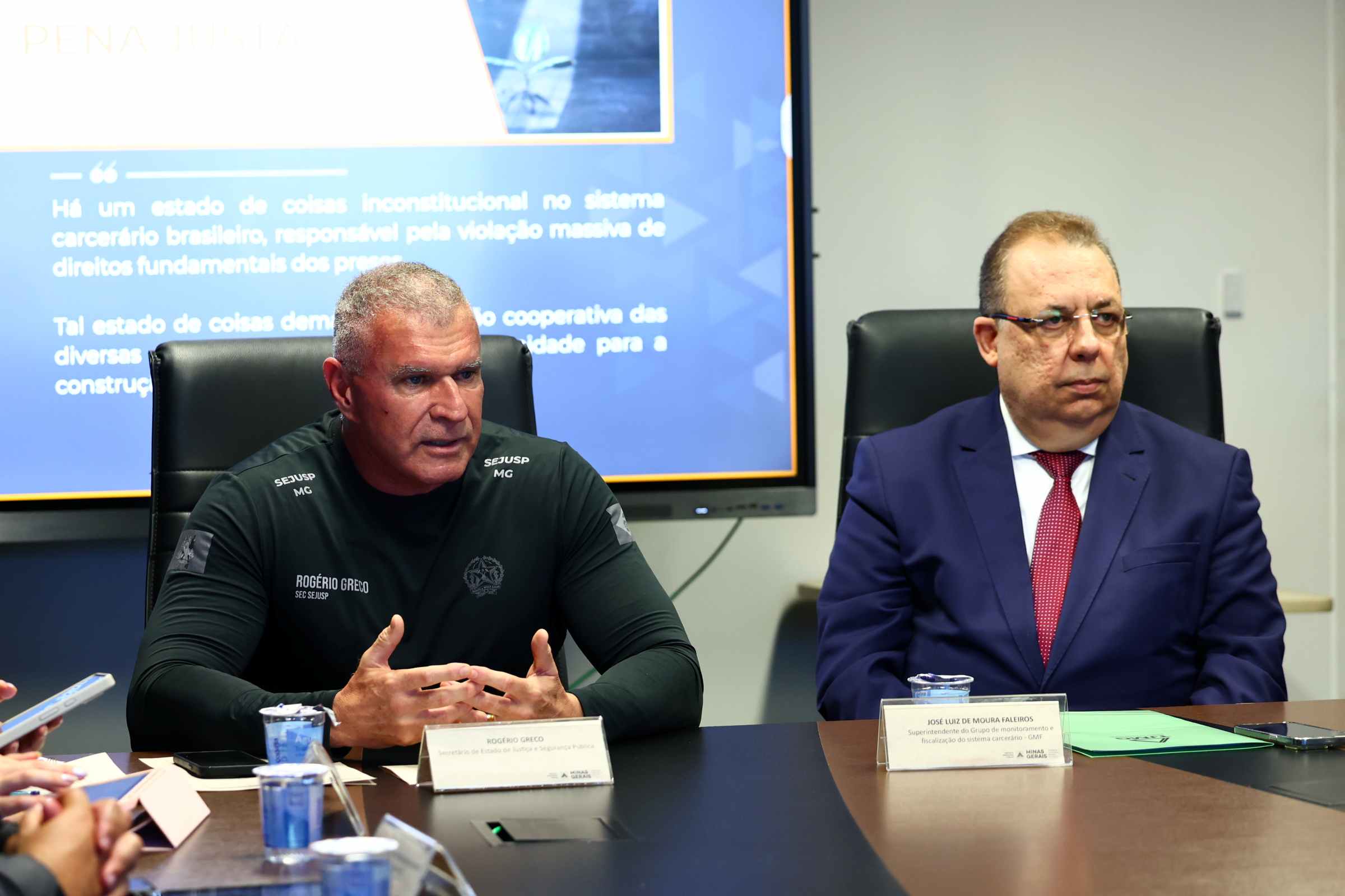 Comitê de Políticas Penais de Minas promove primeiro encontro do projeto Pena Justa, pela dignidade do preso