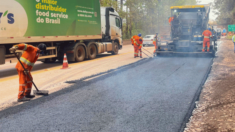 EPR Via Mineira realiza obras na BR-040 em Belo Horizonte e outras 14 cidades mineiras nesta semana