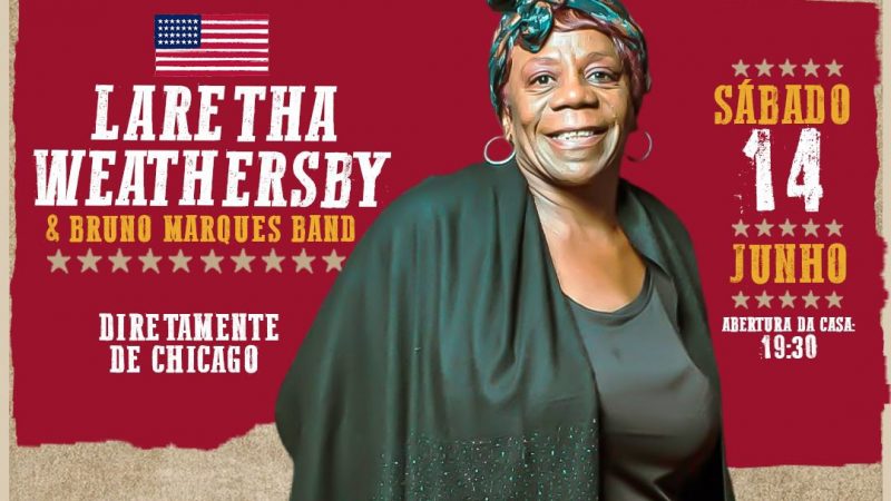 BARRACÃO DO BLUES RECEBE SHOW INTERNACIONAL COM LARETHA WEATHERSBY & BRUNO MARQUES BAND
