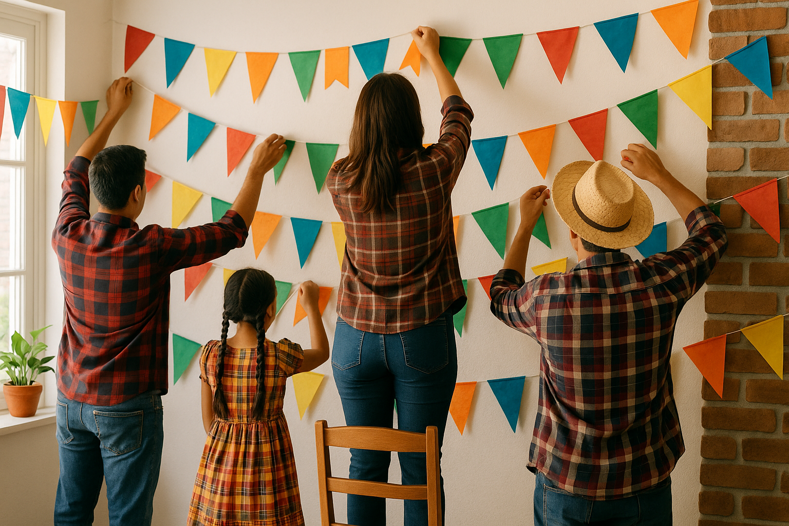 Segundo a Epson, produzir decoração da festa junina em casa pode gerar até 79% de economia