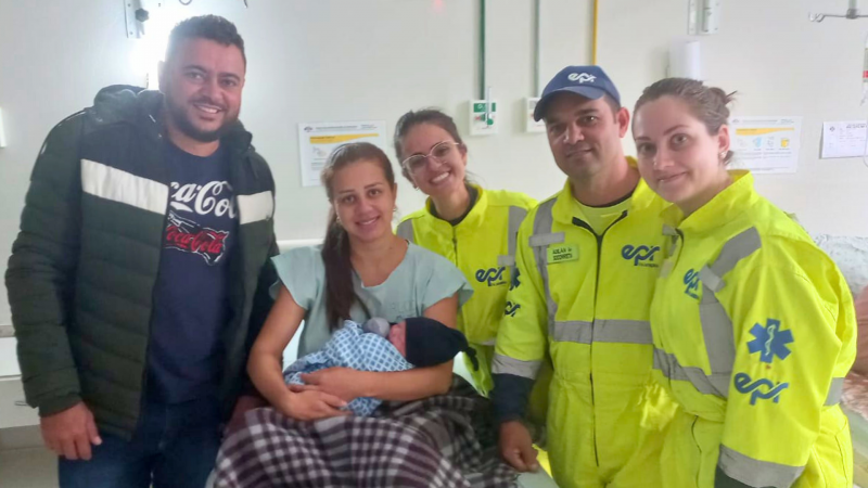 “Vou ser grato para o resto da minha vida”, diz pai após filho nascer em ambulância da EPR Via Mineira na BR-040 em Minas Gerais