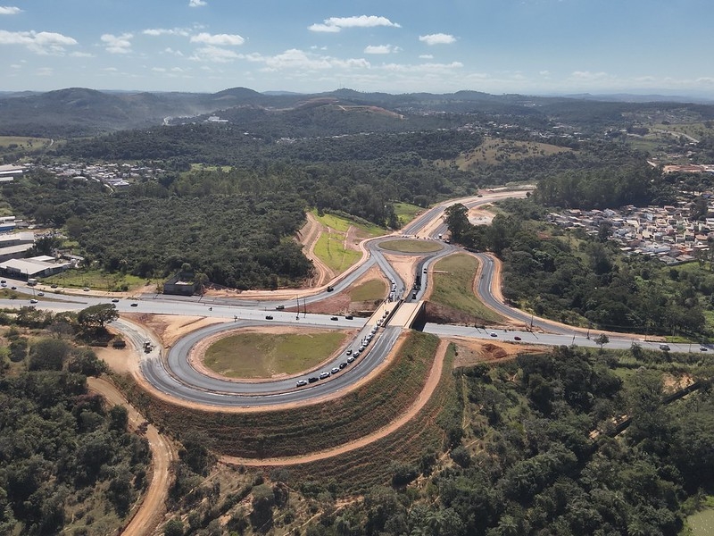 Obras para melhorar a mobilidade e integrar todas as regiões são realizadas em Contagem