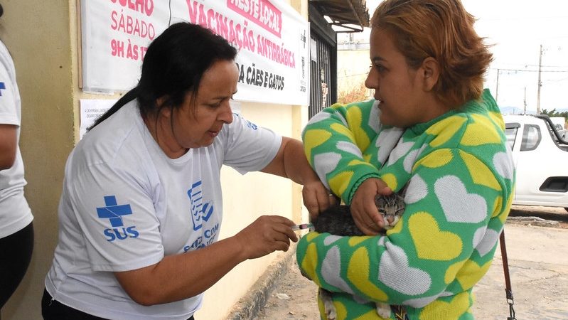 Dia D de Vacinação Antirrábica imuniza mais de 55 mil animais em Contagem
