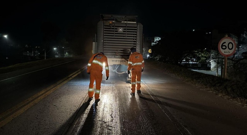 EPR Via Mineira realiza serviços diurnos e noturnos na BR-040 entre BH e Juiz de Fora nesta semana