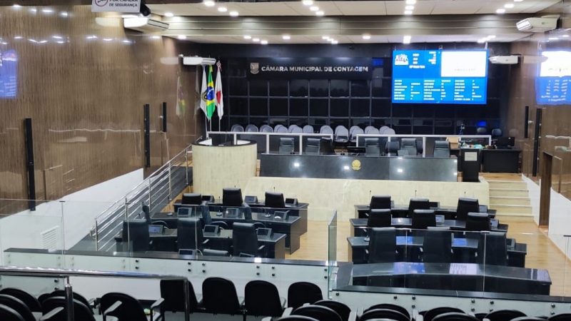 Plenárias da Câmara de Contagem retornam nesta terça-feira (05/08)