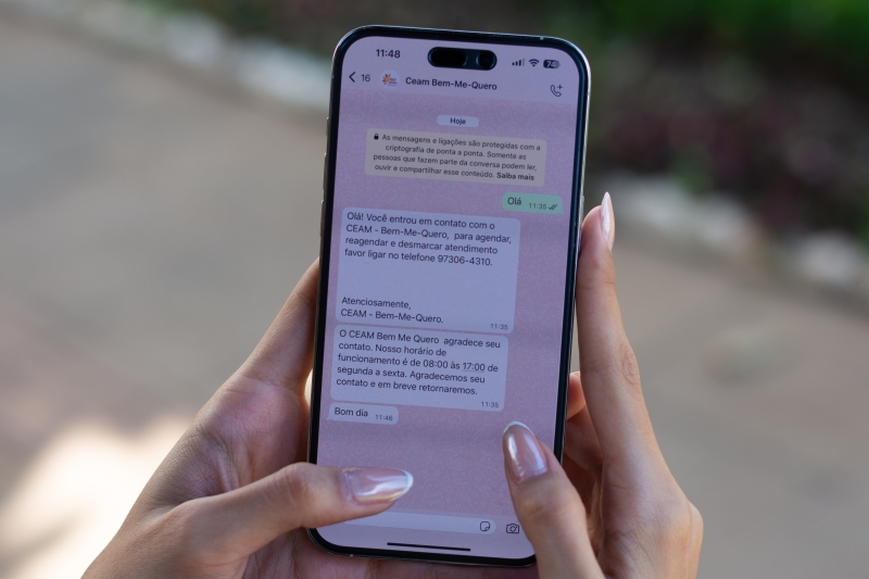 Em Contagem, whatsApp facilita acesso de mulheres vítimas de violência aos serviços do Bem-Me-Quero