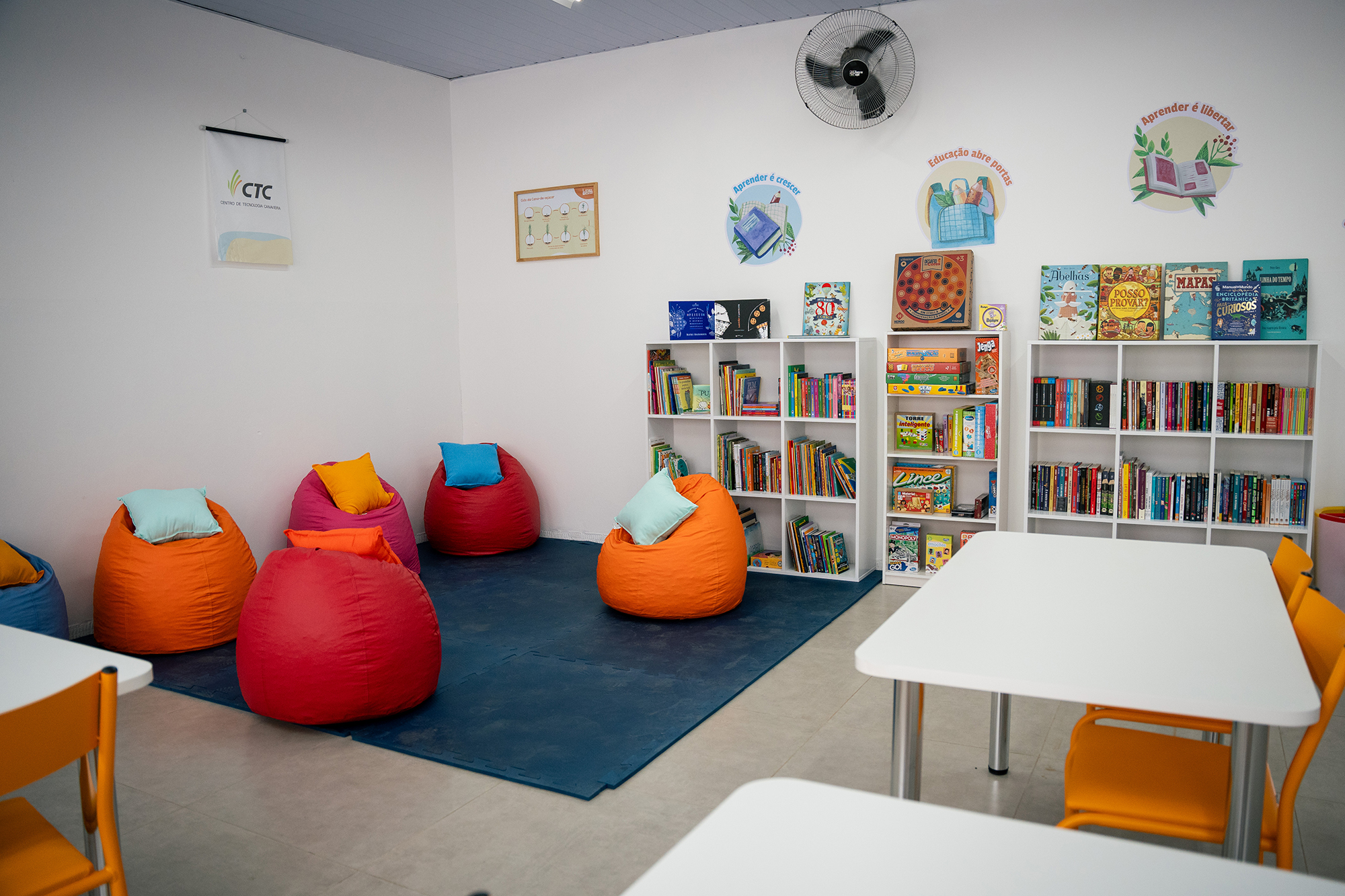 Escola municipal Professora Lígia Magalhães, em Contagem, recebe projeto Leitura no Campo