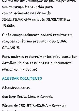 TJMG alerta para golpes que usam nome da instituição