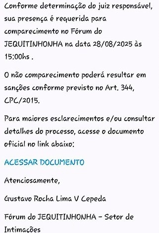 TJMG alerta para golpes que usam nome da instituição