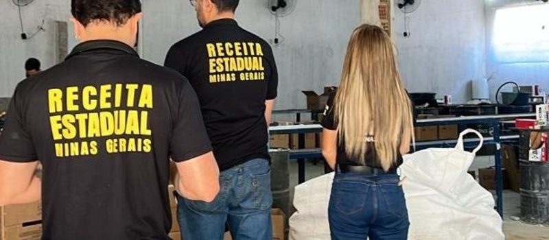 Receita Estadual fecha mais uma fábrica clandestina de sabão em pó no Centro-Oeste de Minas