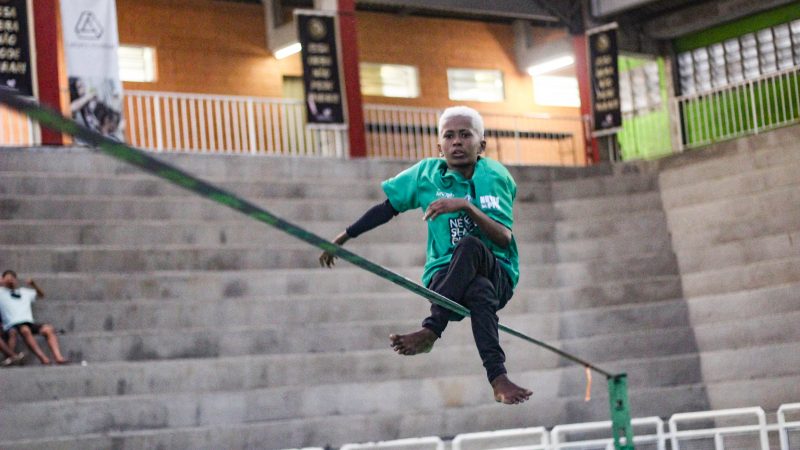 Ribeirão das Neves recebe campeonato internacional de slackline no próximo fim de semana