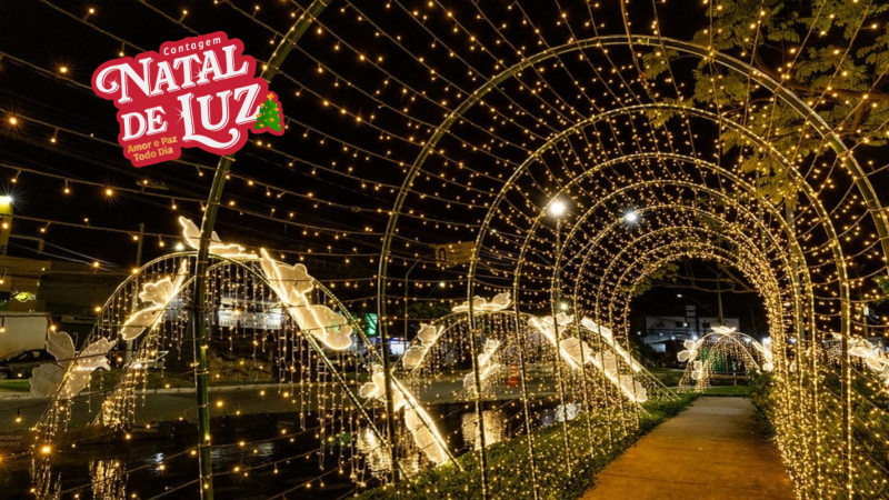 A magia do Natal volta a iluminar Contagem a partir de sexta-feira (28/11)