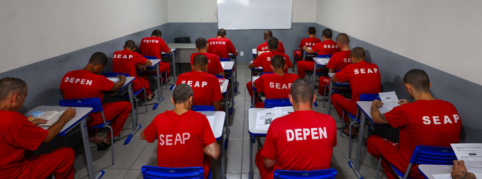 Enem para Pessoas Privadas de Liberdade registra maior número de inscritos desde 2017