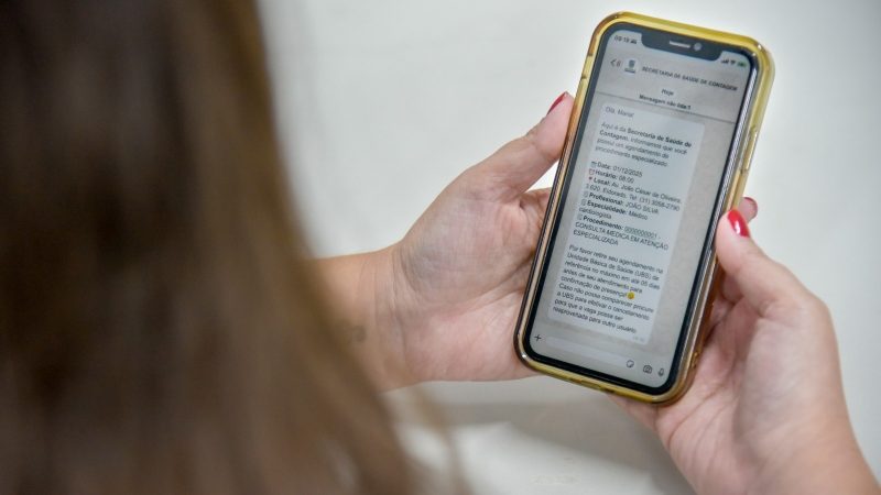 Confirmação de consultas e exames da atenção especializada será via WhatsApp