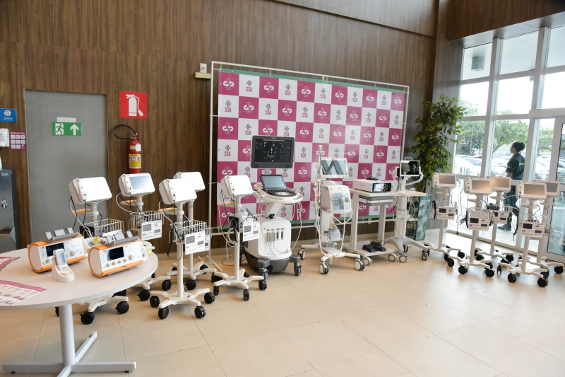 Complexo Hospitalar de Contagem recebe novos equipamentos de saúde