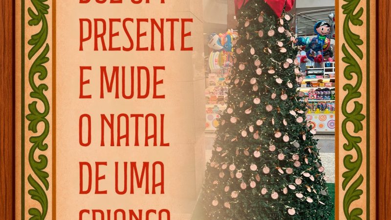 ItaúPower Shopping realiza ação solidária de Natal com apoio do GEPAR do 18º BPM