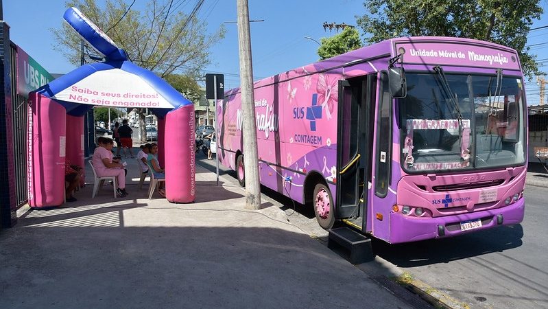 Mamógrafo Móvel amplia acesso à saúde da mulher em Contagem e divulga cronograma