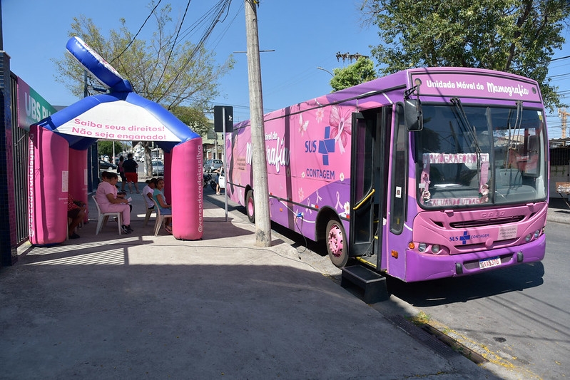 Mamógrafo Móvel amplia acesso à saúde da mulher em Contagem e divulga cronograma