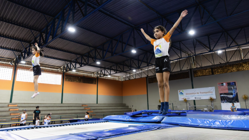 Prefeitura abre inscrições para o projeto de Ginástica de Trampolim