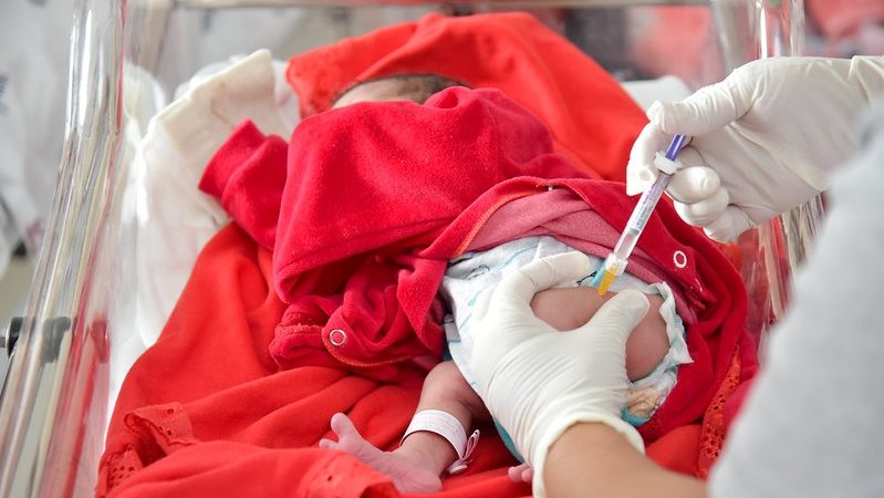 Centro Materno de Contagem inicia vacinação contra bronquiolite para bebês nesta segunda-feira, 9/2