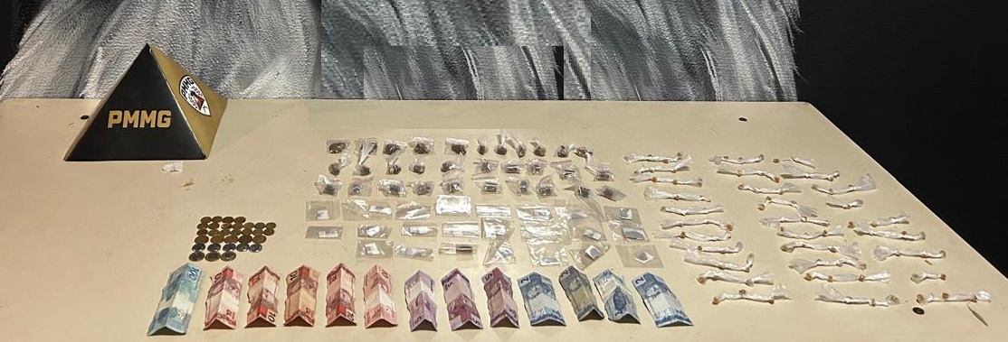 CONTAGEM: 18º BPM – MILITARES APREENDEM DROGAS EM NOVA CONTAGEM E NO SANTA EDWIGES