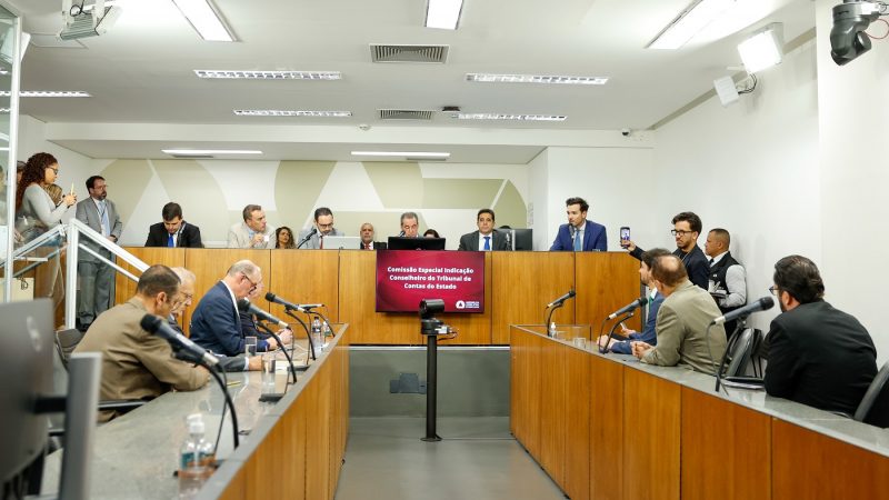 Presidente da ALMG foi sabatinado nesta terça-feira (3); após receber parecer favorável, indicação segue para votação no Plenário.