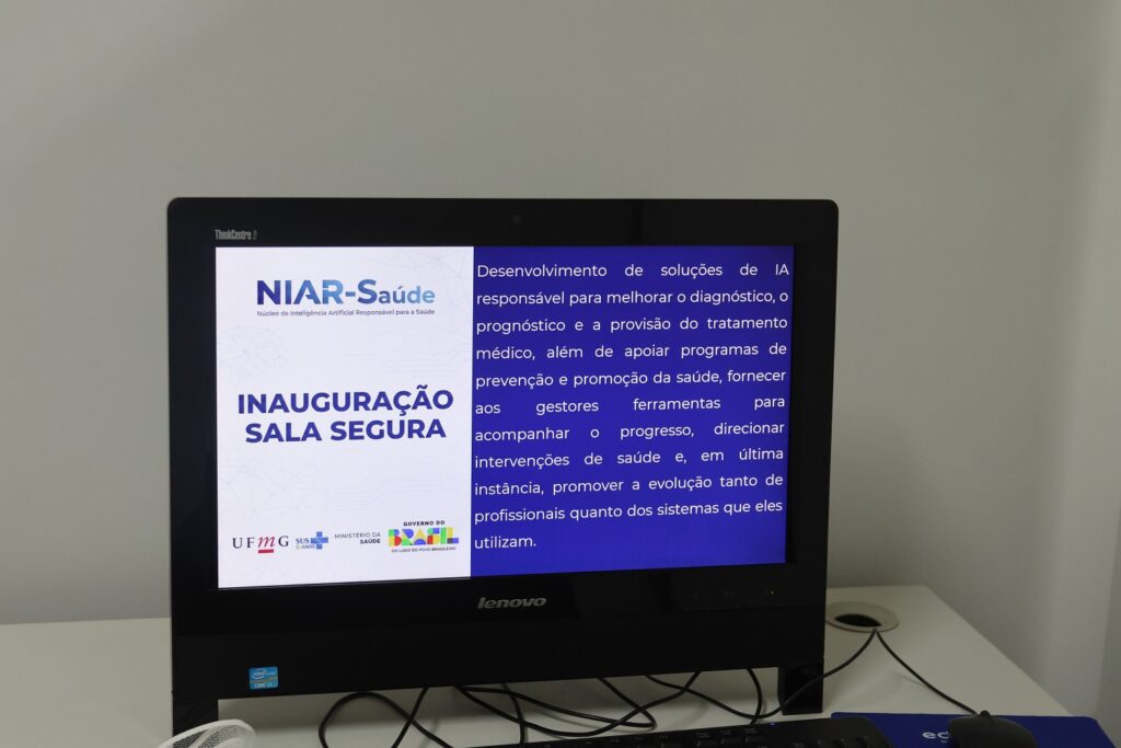 UFMG é a primeira universidade do país a ter Sala Segura para uso de dados sensíveis em saúde