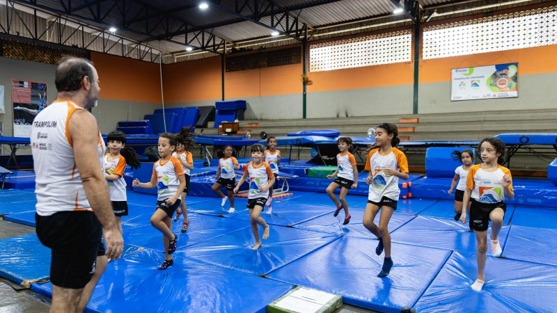 Inscrições abertas para o projeto de Ginástica de Trampolim