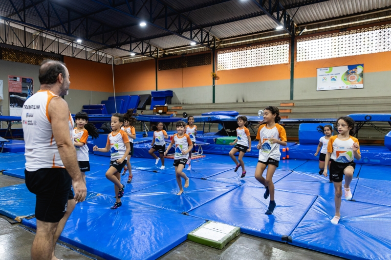 Inscrições abertas para o projeto de Ginástica de Trampolim