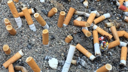 Bitucas de cigarro são o lixo mais comum do planeta, com 4,5 trilhões de unidades descartadas por ano