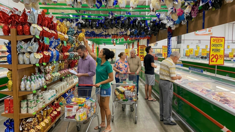 Comércio registra Páscoa estável com consumidor mais cauteloso