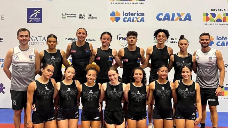 Contagem tem pódios no Campeonato Brasileiro de Ginástica de Trampolim