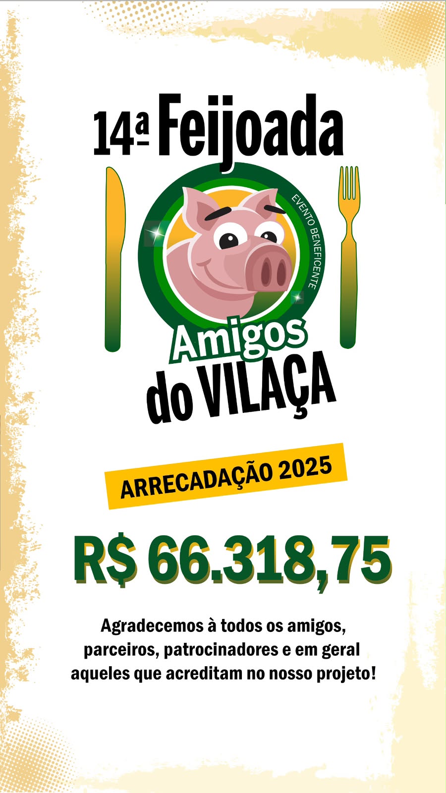 14ª Feijoada Amigos do Vilaça é consagrada mais uma vez como o melhor evento social de Contagem