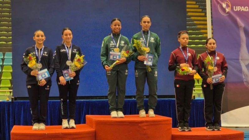 Contagem conquista medalhas no Pan-Americano de Trampolim