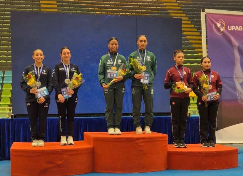 Contagem conquista medalhas no Pan-Americano de Trampolim