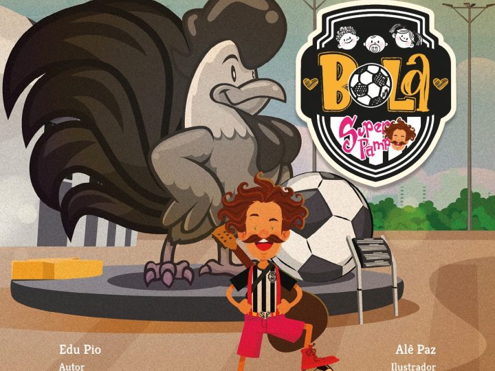 Edu Pio lança livro-álbum infantil “Bola”, inspirado na paixão pelo futebol e pelo Galo