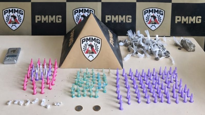 CONTAGEM: 18º BPM – O Audacioso – Policiais apreendem drogas