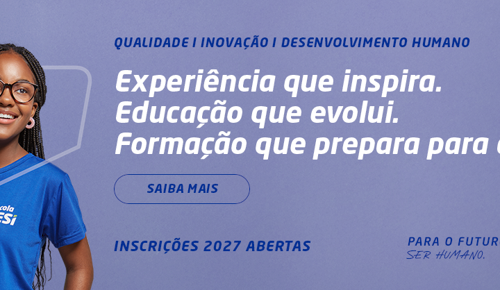 Inscrições para processo seletivo das Escolas SESI terminam em 6 de setembro