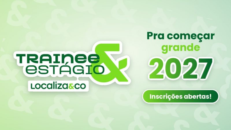 Localiza&Co abre vagas para região de Contagem