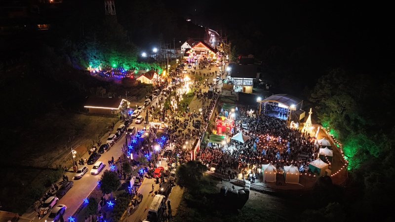 Natal nas Montanhas de Monte Verde (MG) será aberto no dia 13 de novembro e contará com atrações itinerantes pela 1ª vez