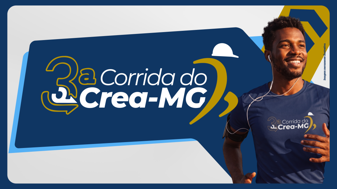 Inscrições para a 3ª corrida do Crea-MG já estão abertas