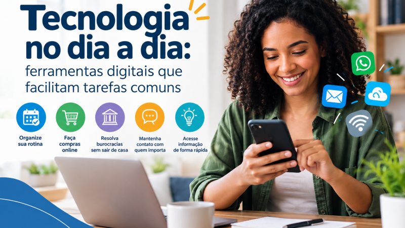 Tecnologia no dia a dia: ferramentas digitais que facilitam tarefas comuns
